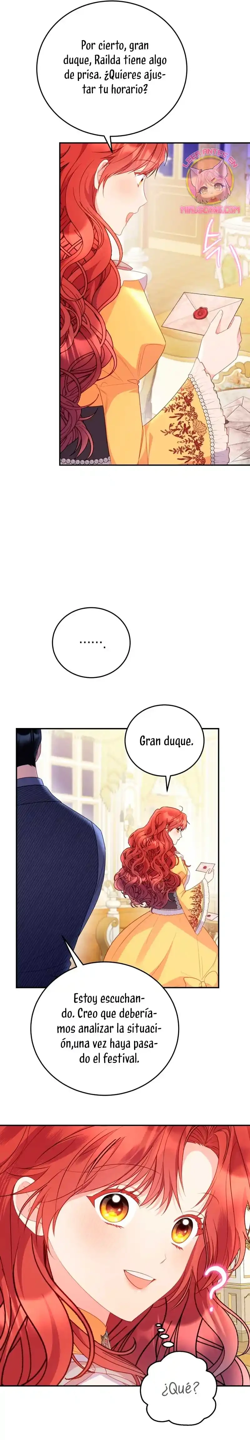 Siendo Una Villana Capturé El Corazón Del Gran Duque Capitulo 40 página 15