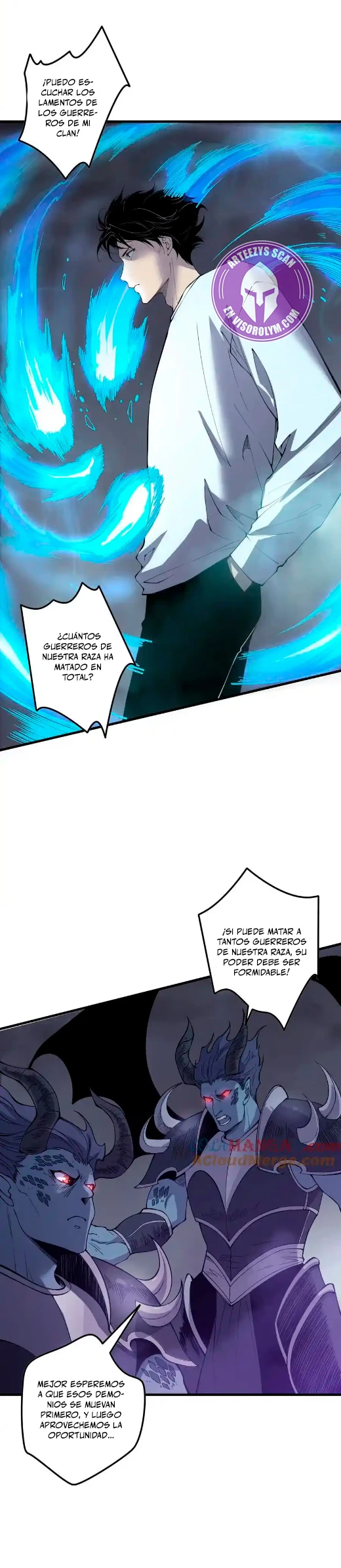 ¡Nigromante¡, ¡Yo soy la plaga! Capitulo 127 página 9