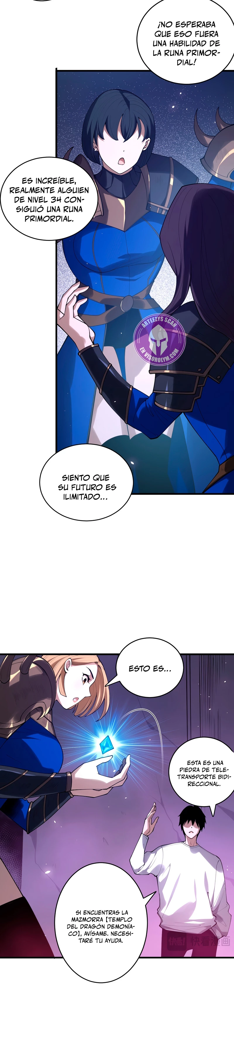¡Nigromante¡, ¡Yo soy la plaga! Capitulo 132 página 17