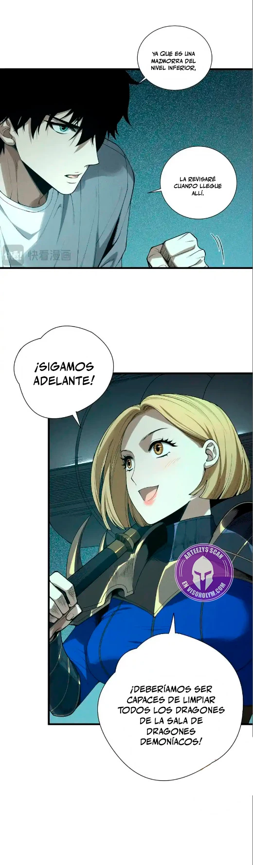 ¡Nigromante¡, ¡Yo soy la plaga! Capitulo 137 página 22