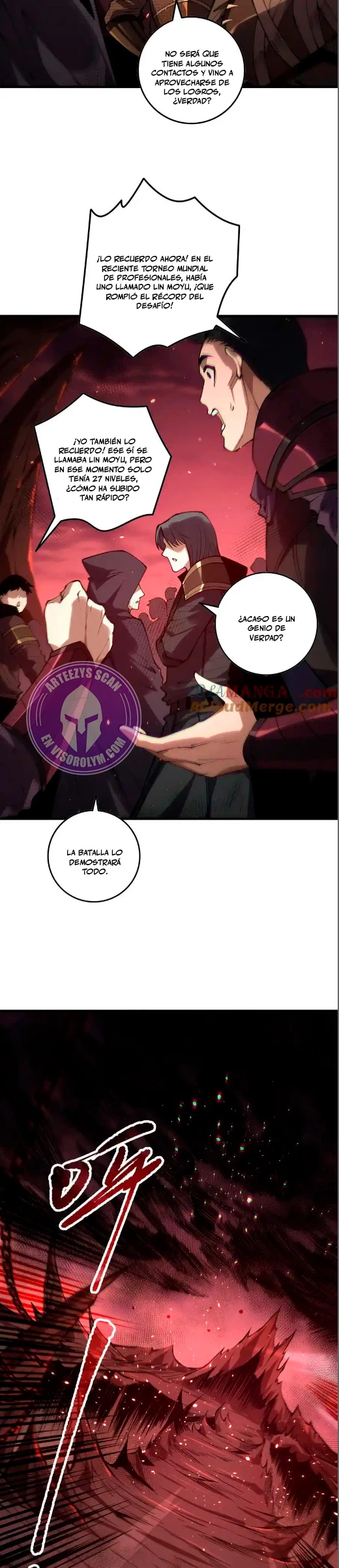 ¡Nigromante¡, ¡Yo soy la plaga! Capitulo 142 página 12