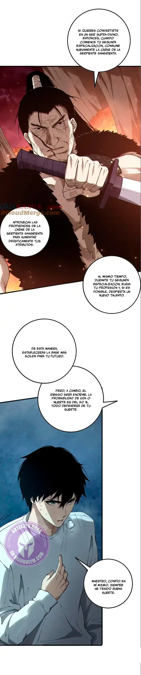 ¡Nigromante¡, ¡Yo soy la plaga! Capitulo 158 página 4