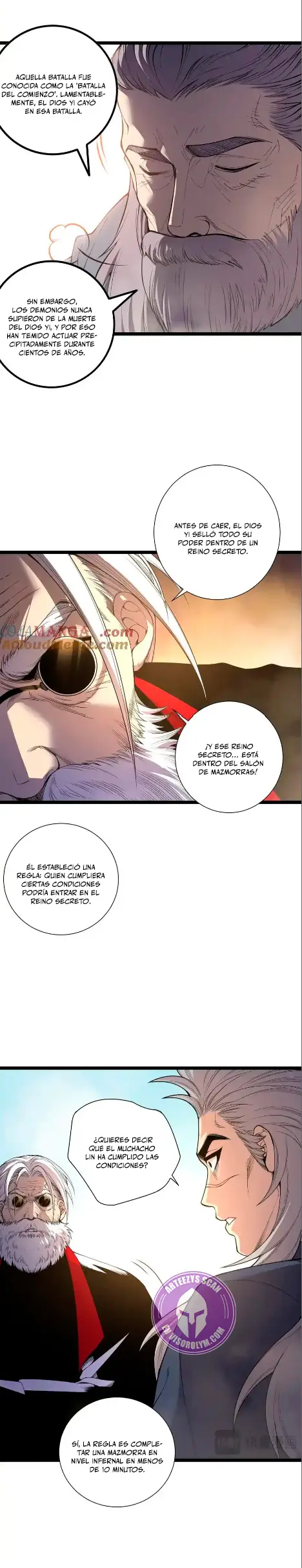 ¡Nigromante¡, ¡Yo soy la plaga! Capitulo 168 página 10