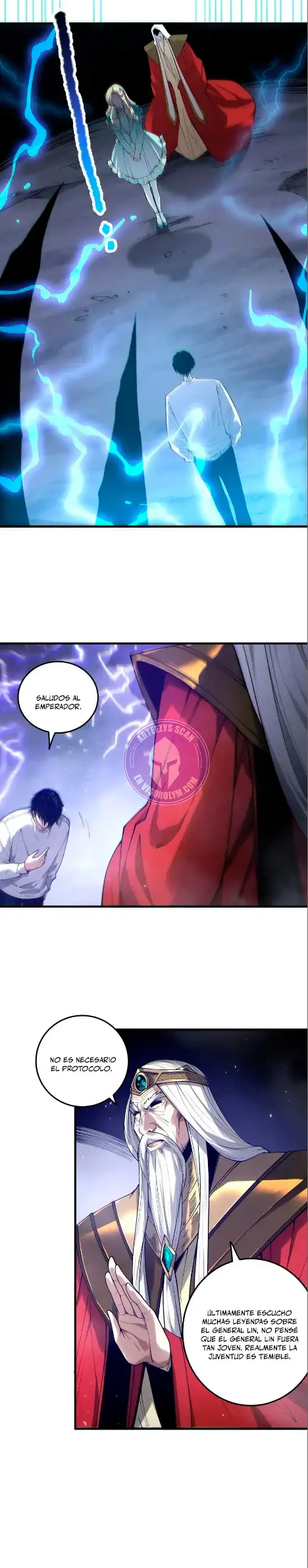 ¡Nigromante¡, ¡Yo soy la plaga! Capitulo 176 página 4