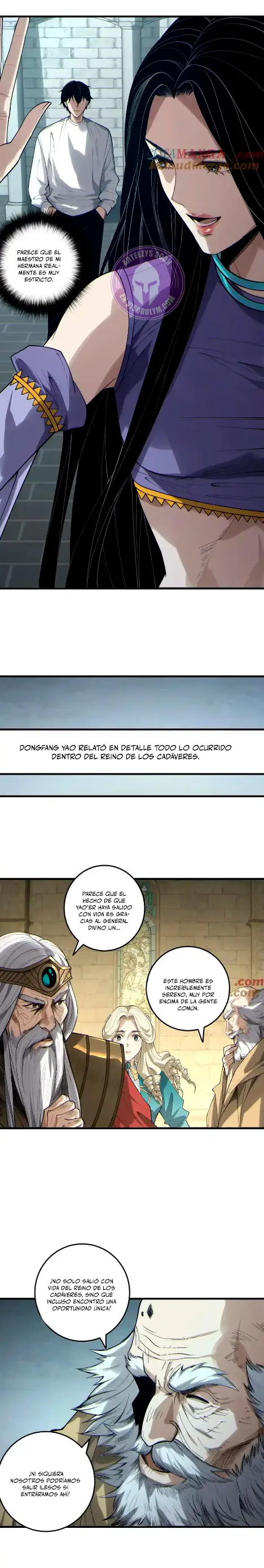 ¡Nigromante¡, ¡Yo soy la plaga! Capitulo 183 página 18