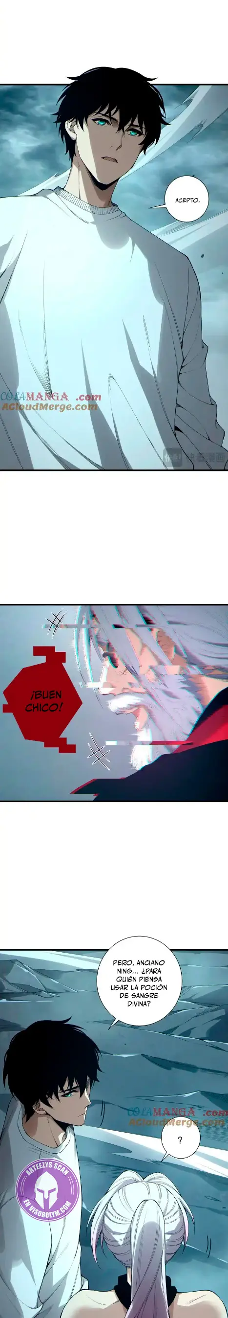 ¡Nigromante¡, ¡Yo soy la plaga! Capitulo 187 página 8