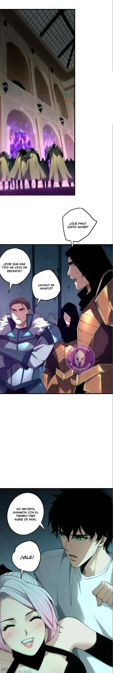 ¡Nigromante¡, ¡Yo soy la plaga! Capitulo 189 página 8