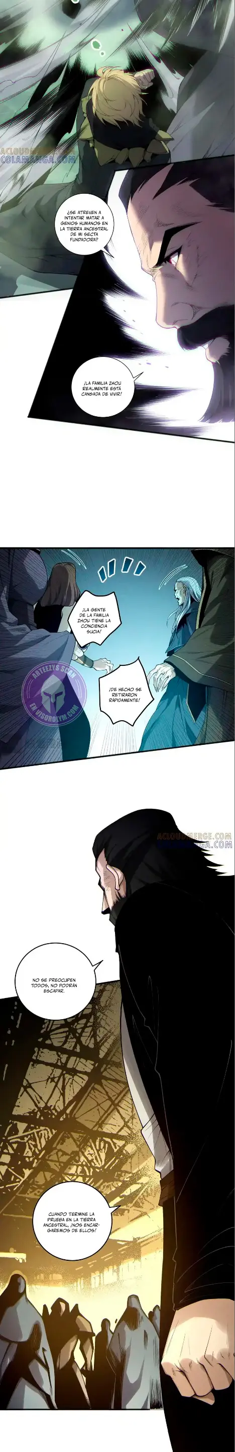 ¡Nigromante¡, ¡Yo soy la plaga! Capitulo 194 página 3