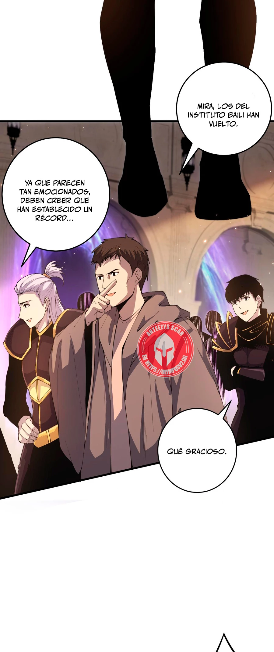 ¡Nigromante¡, ¡Yo soy la plaga! Capitulo 29 página 5