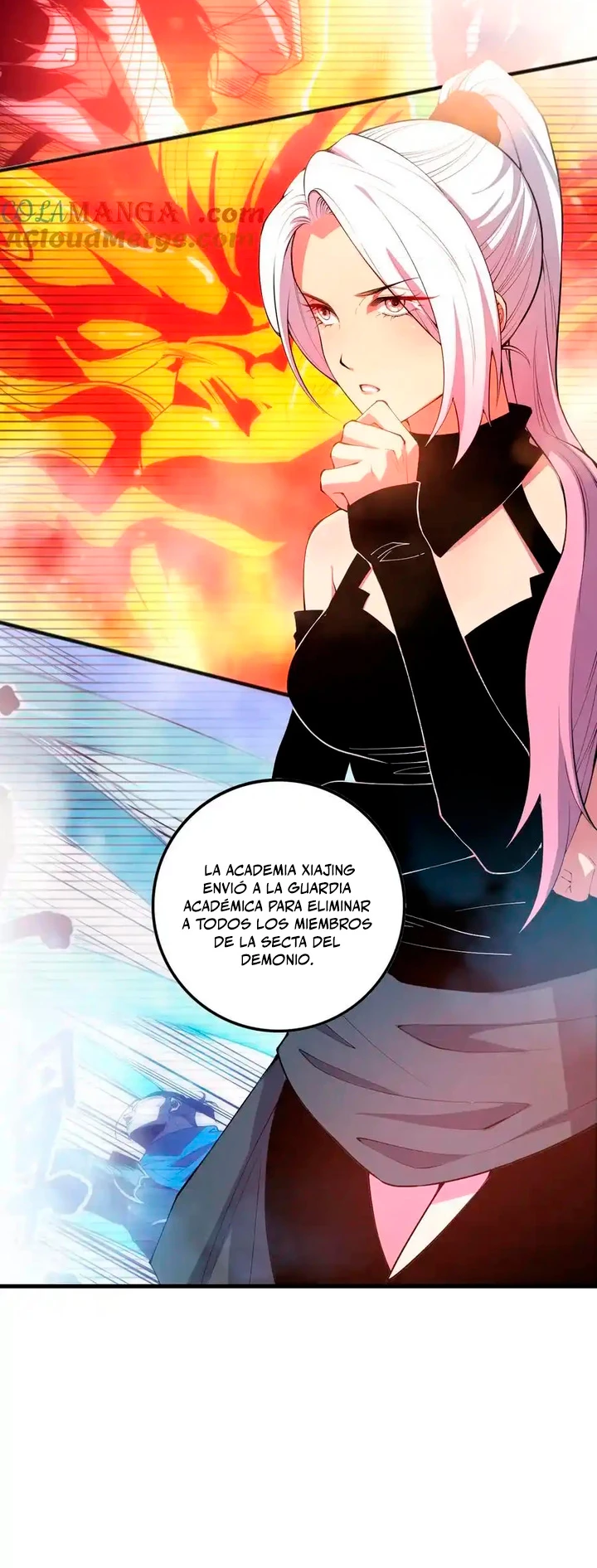 ¡Nigromante¡, ¡Yo soy la plaga! Capitulo 80 página 8