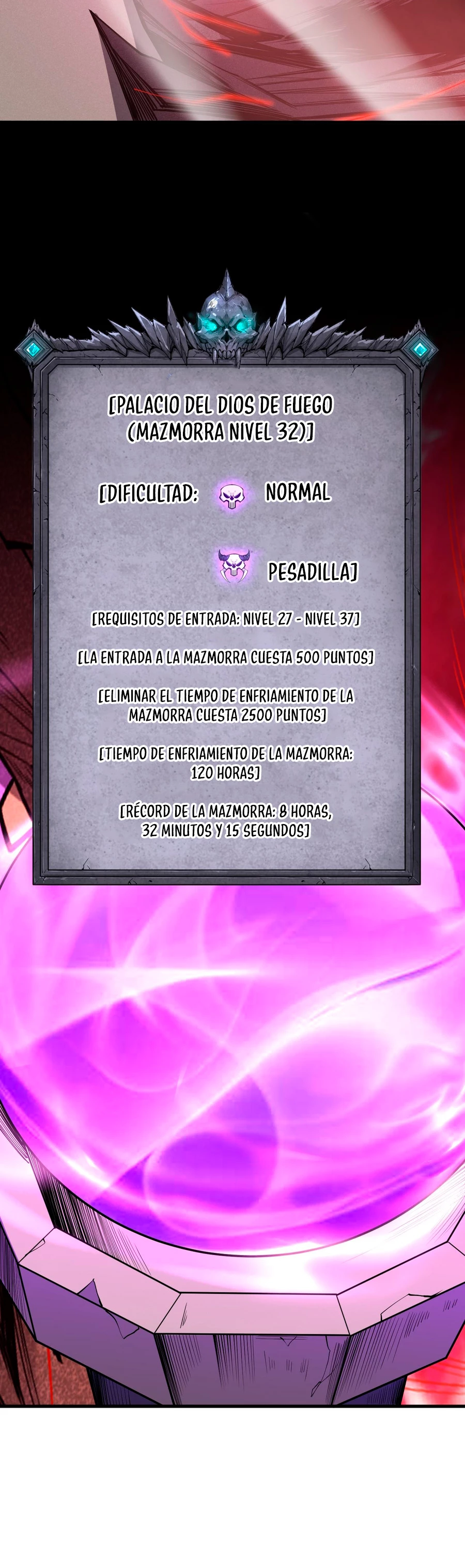 ¡Nigromante¡, ¡Yo soy la plaga! Capitulo 87 página 8