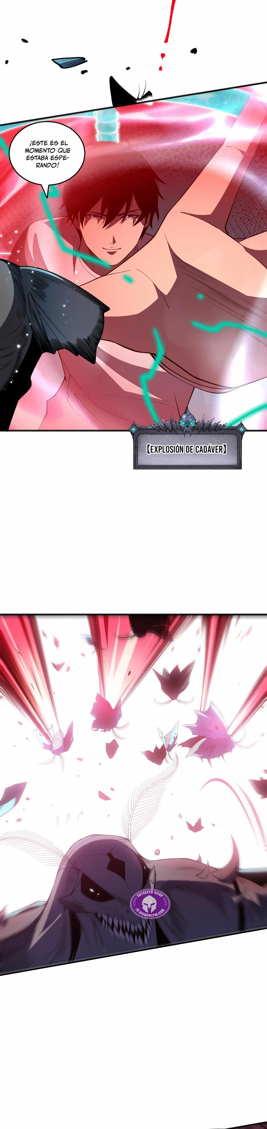 ¡Nigromante¡, ¡Yo soy la plaga! Capitulo 99 página 7