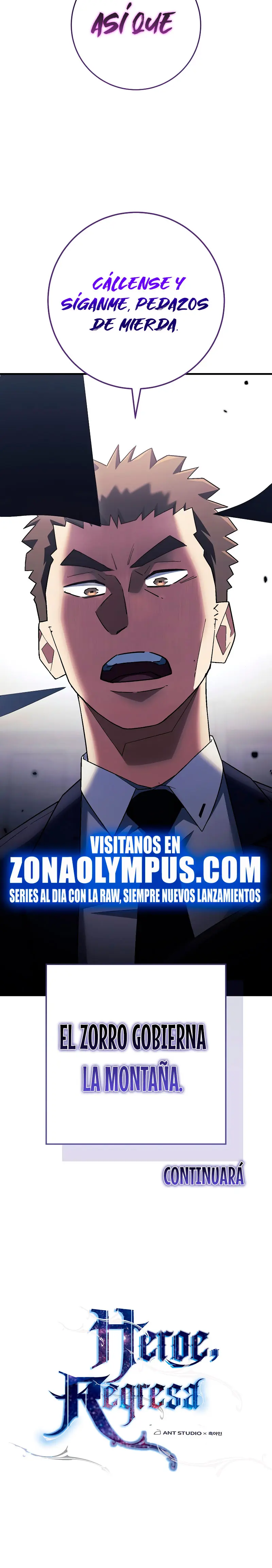 Heroe, regresa Capitulo 113 página 34