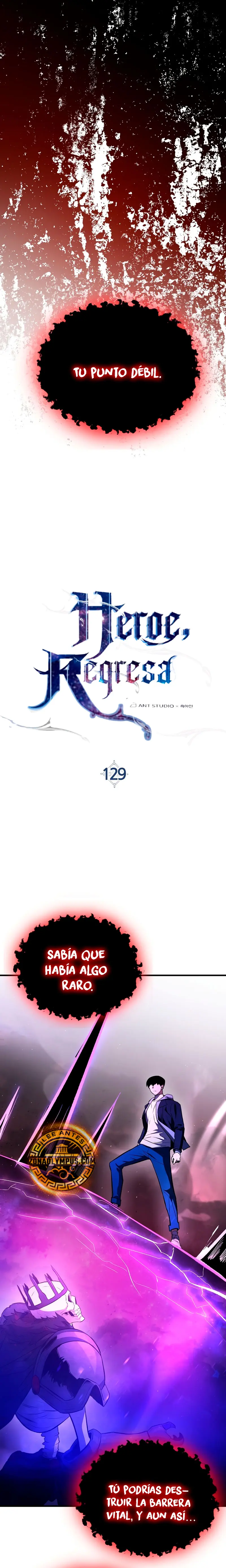 Heroe, regresa Capitulo 129 página 16