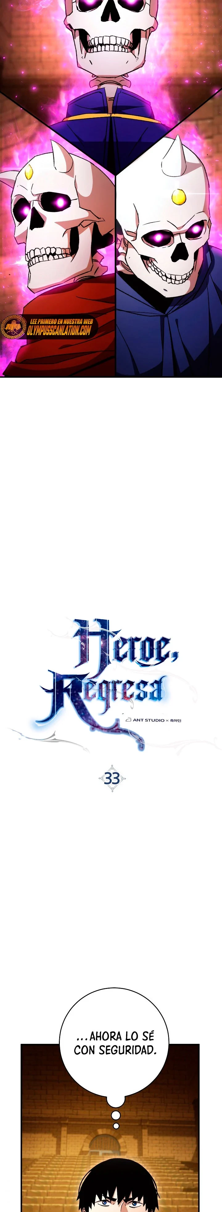Heroe, regresa Capitulo 33 página 3