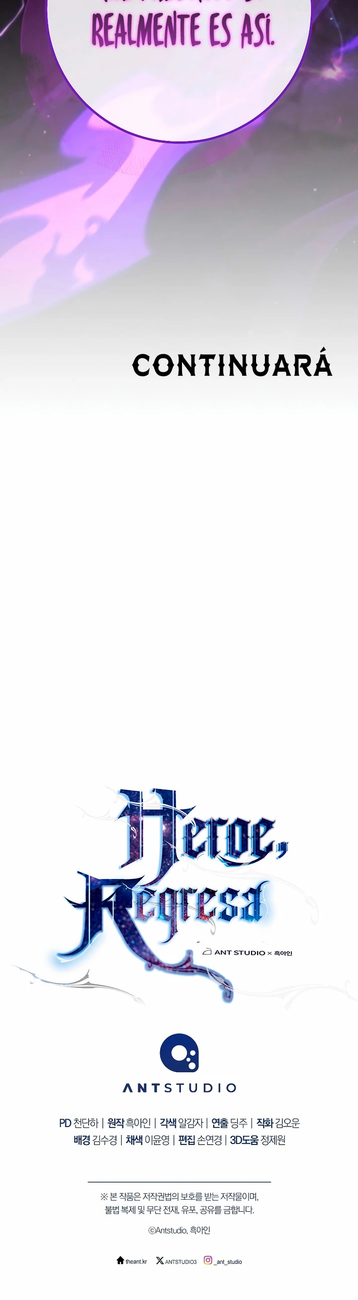 Heroe, regresa Capitulo 89 página 33