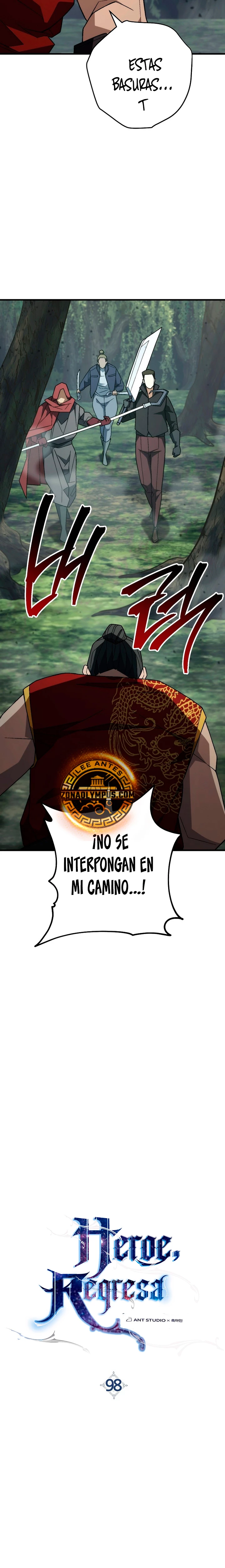 Heroe, regresa Capitulo 98 página 20