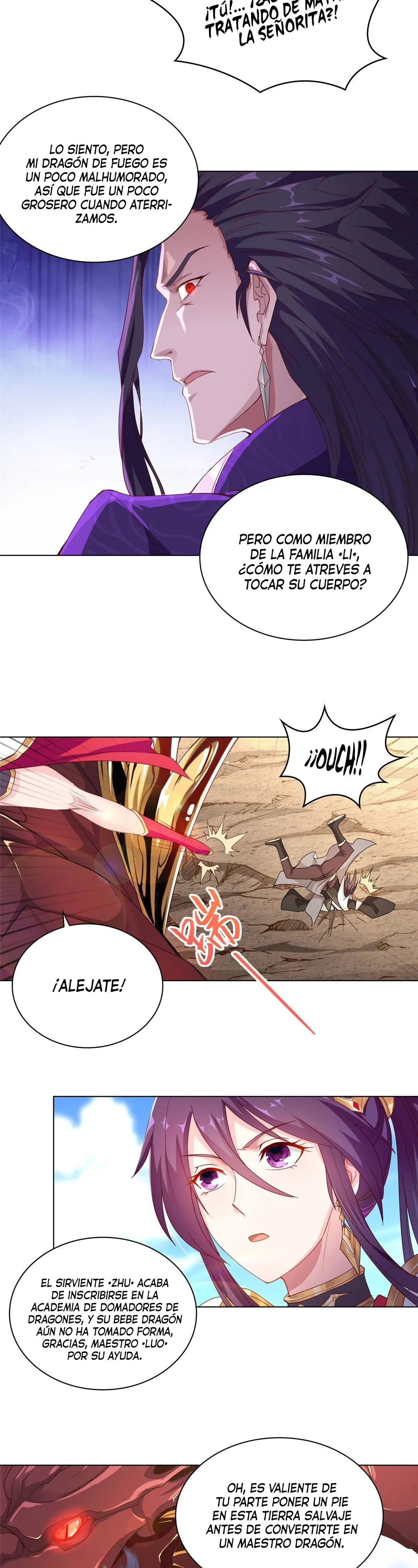 Maestro de dragones Capitulo 4 página 3