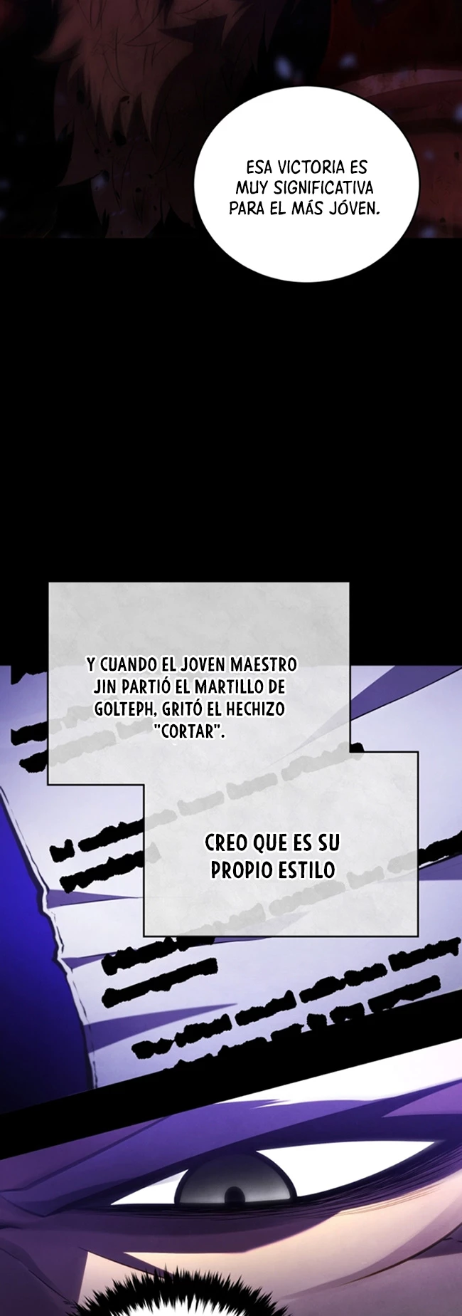 El hijo menor del maestro de la espada Capitulo 120 página 38