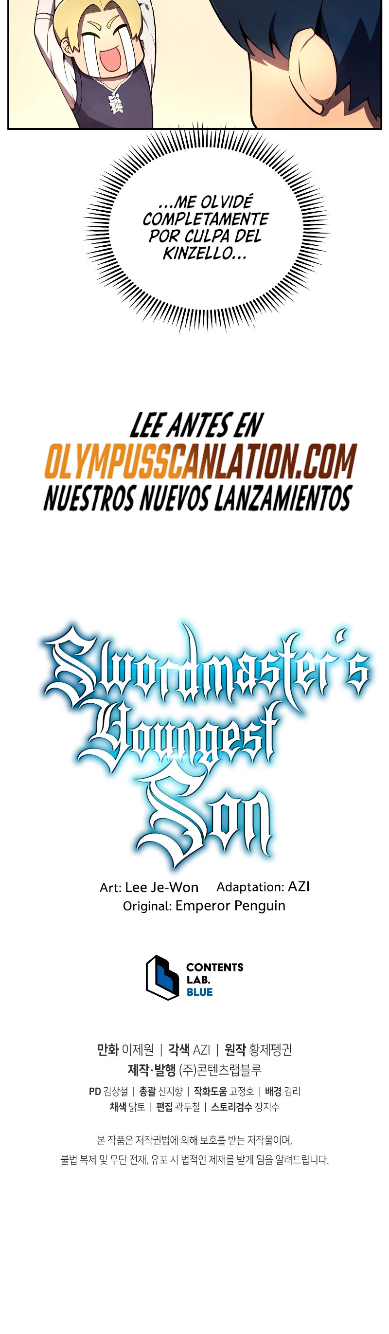 El hijo menor del maestro de la espada Capitulo 18 página 44