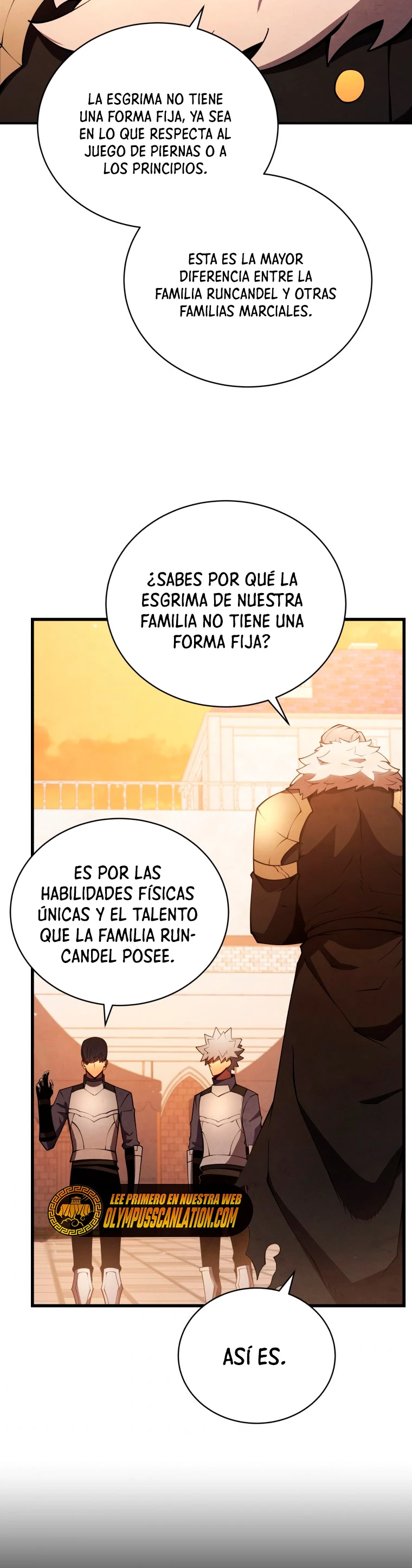 El hijo menor del maestro de la espada Capitulo 21 página 38