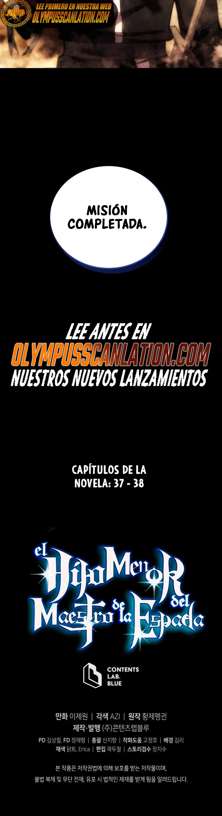 El hijo menor del maestro de la espada Capitulo 25 página 59