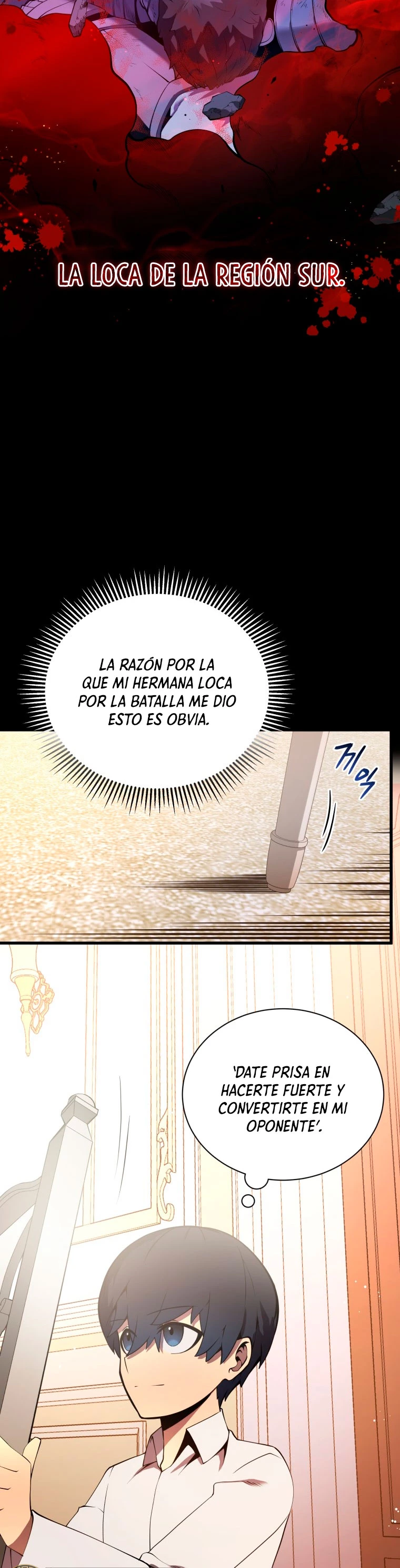 El hijo menor del maestro de la espada Capitulo 4 página 42
