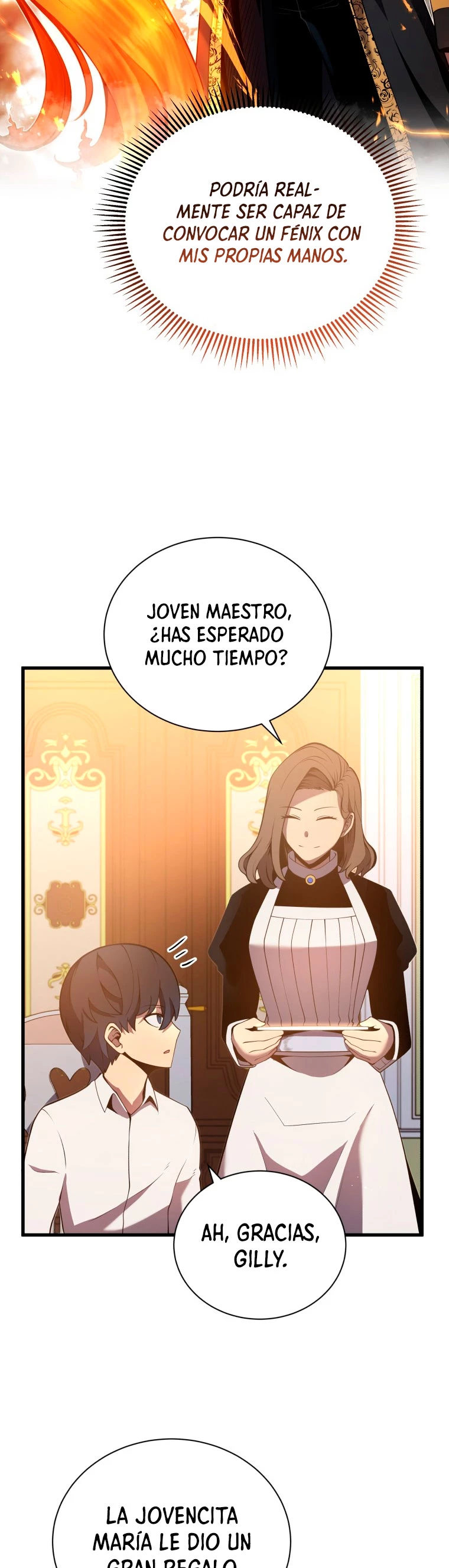 El hijo menor del maestro de la espada Capitulo 4 página 45