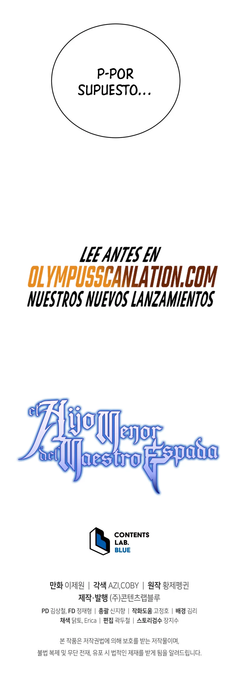 El hijo menor del maestro de la espada Capitulo 58 página 62