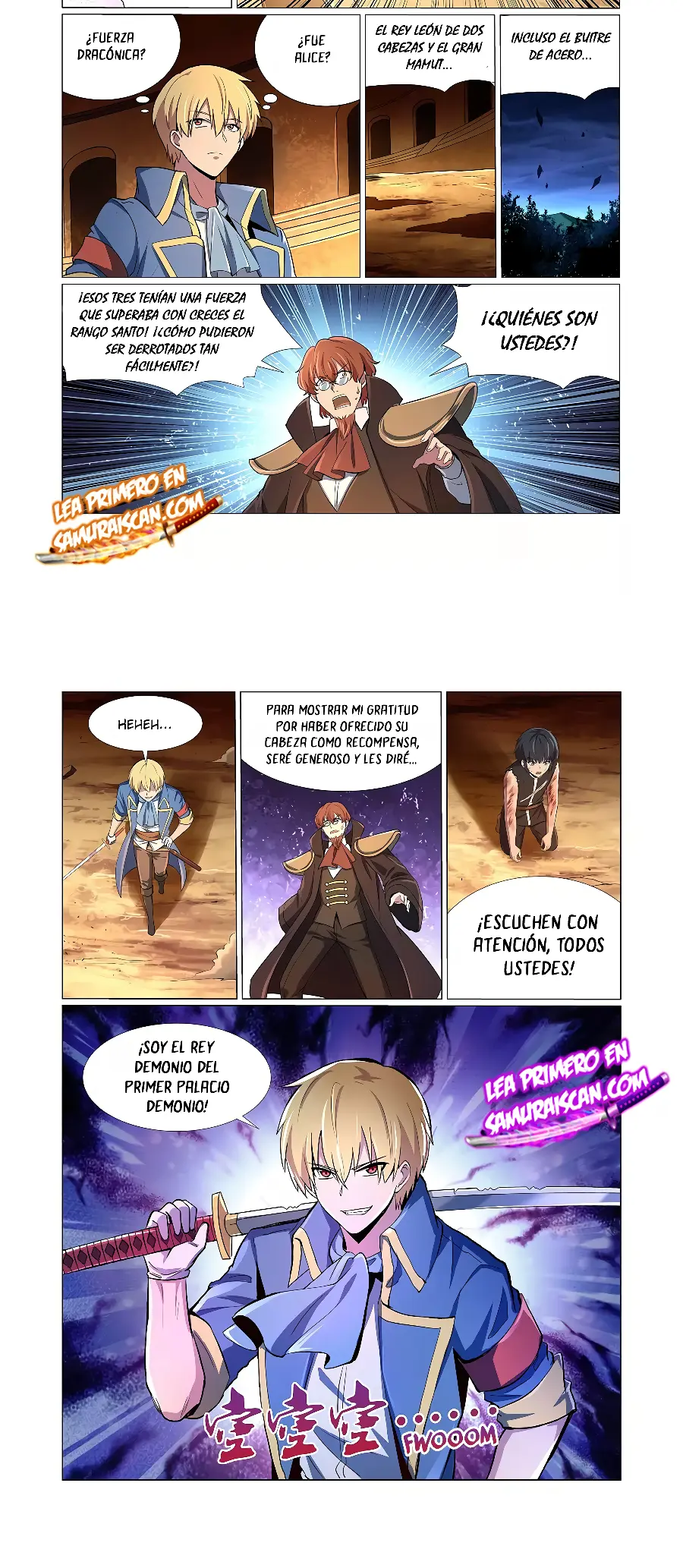 El Rey Demonio Desempleado Capitulo 124 página 4