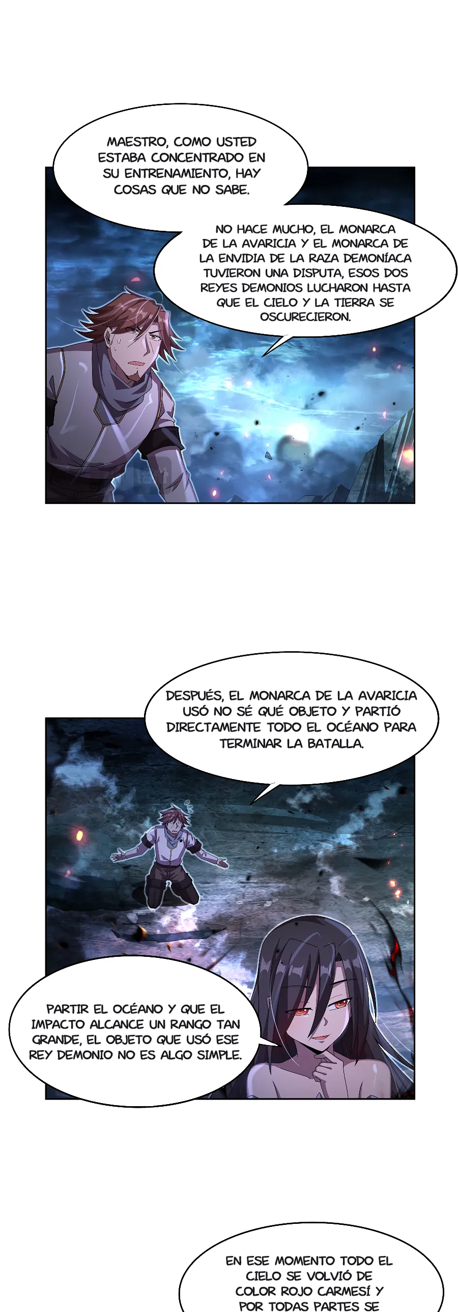 El Rey Demonio Desempleado Capitulo 434 página 9