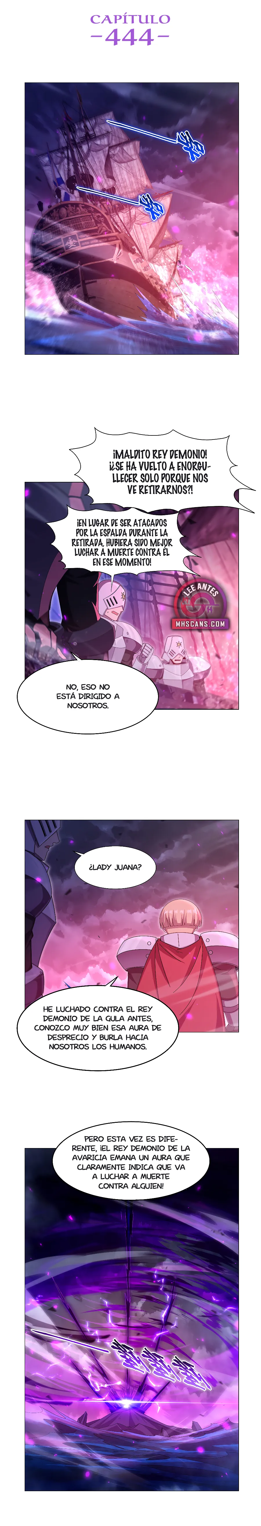El Rey Demonio Desempleado Capitulo 444 página 2