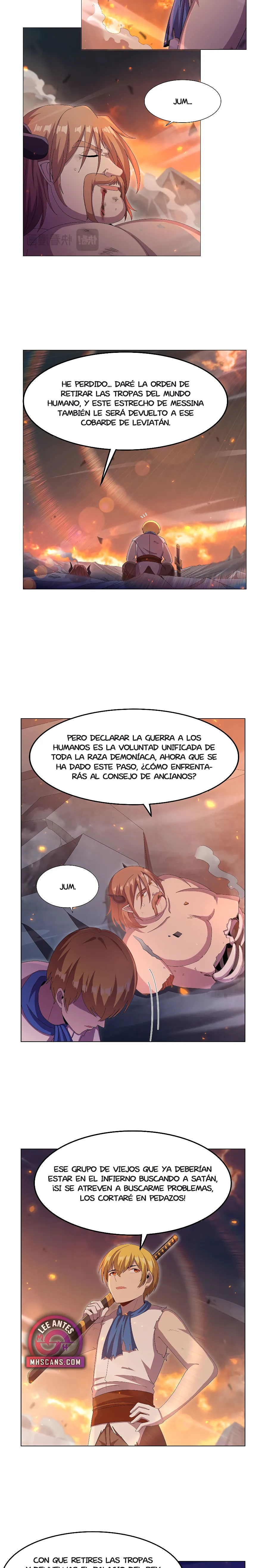 El Rey Demonio Desempleado Capitulo 445 página 4