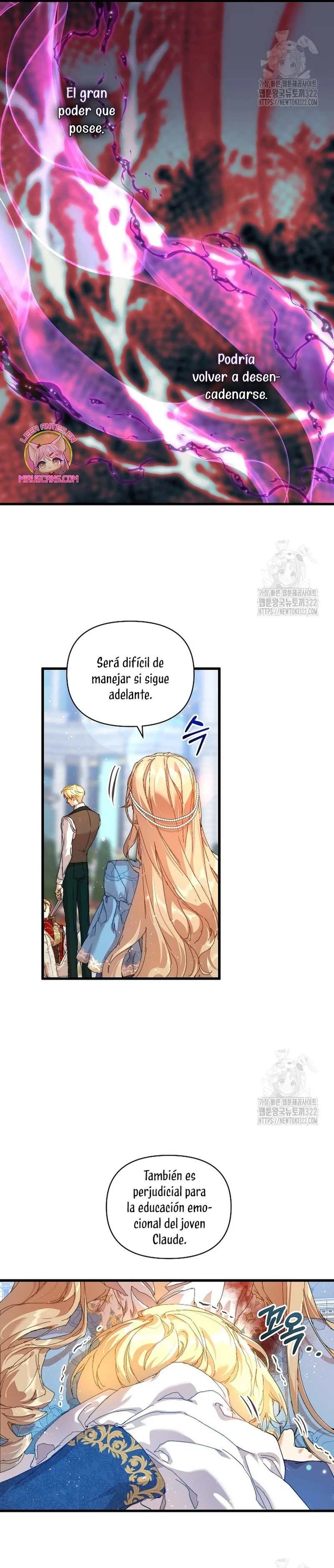 ¡Soy La Niñera Del Protagonista Masculino Villano! Capitulo 14 página 3