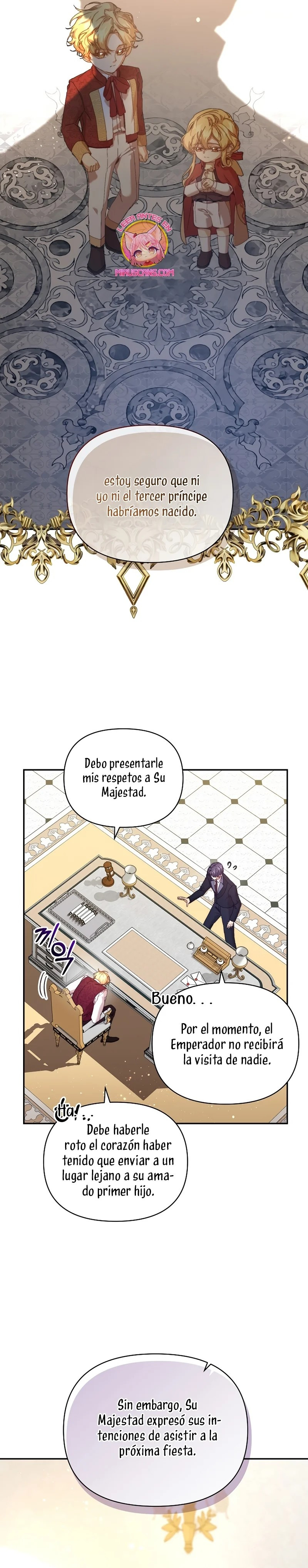 ¡Soy La Niñera Del Protagonista Masculino Villano! Capitulo 40 página 4