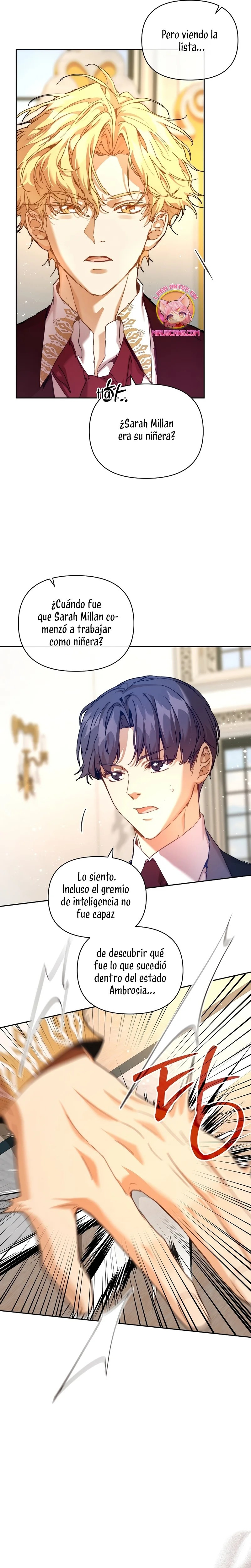 ¡Soy La Niñera Del Protagonista Masculino Villano! Capitulo 40 página 8