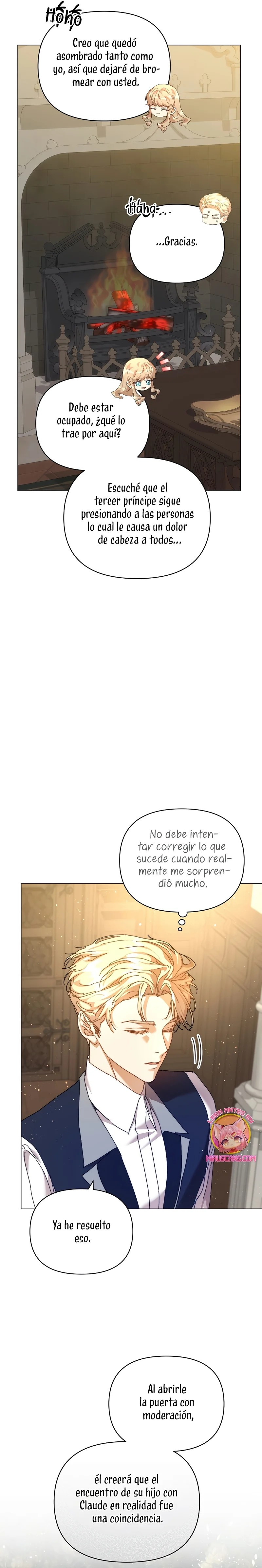 ¡Soy La Niñera Del Protagonista Masculino Villano! Capitulo 42 página 7