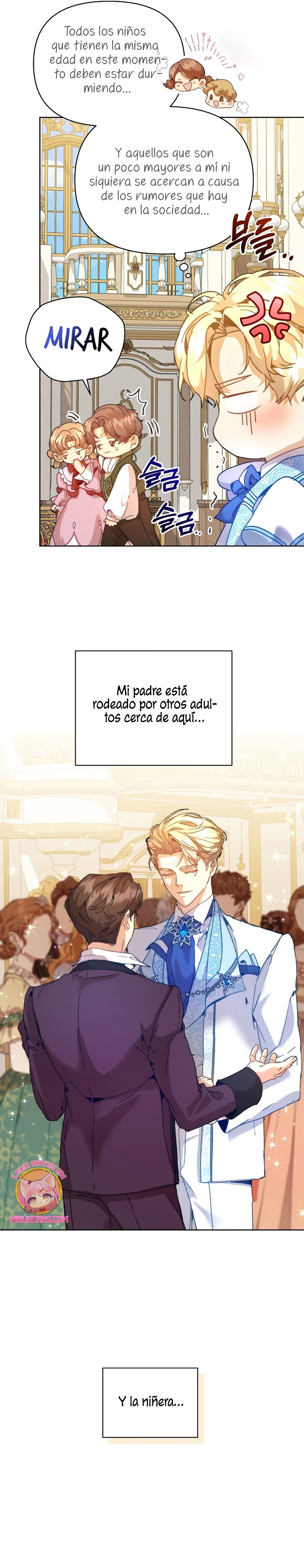 ¡Soy La Niñera Del Protagonista Masculino Villano! Capitulo 44 página 17