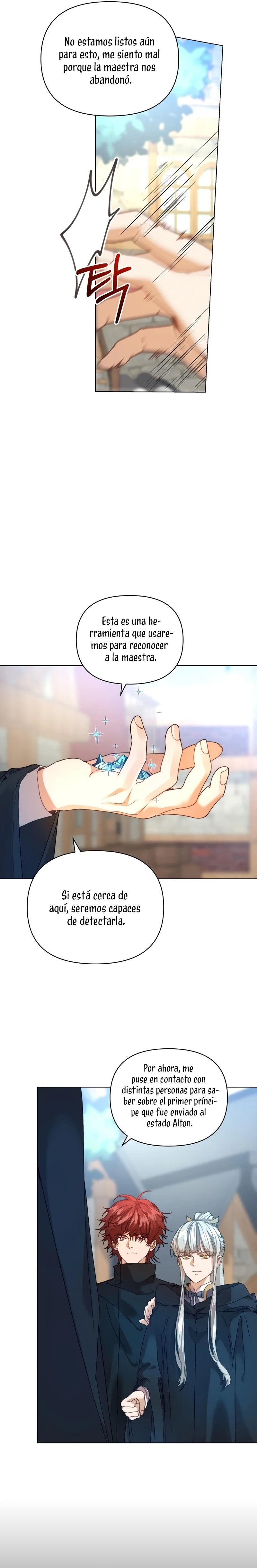 ¡Soy La Niñera Del Protagonista Masculino Villano! Capitulo 45 página 8
