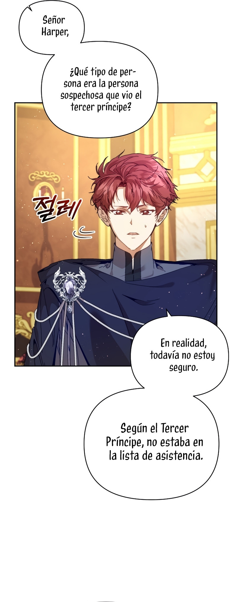¡Soy La Niñera Del Protagonista Masculino Villano! Capitulo 47 página 7