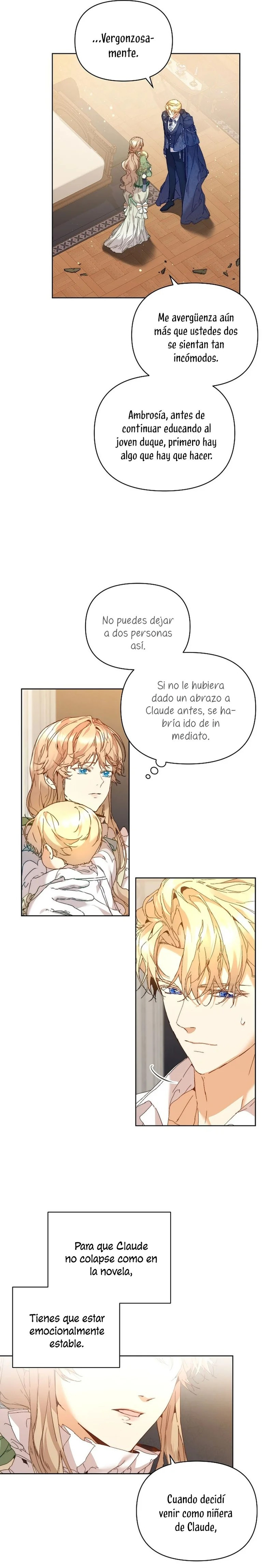¡Soy La Niñera Del Protagonista Masculino Villano! Capitulo 5 página 10