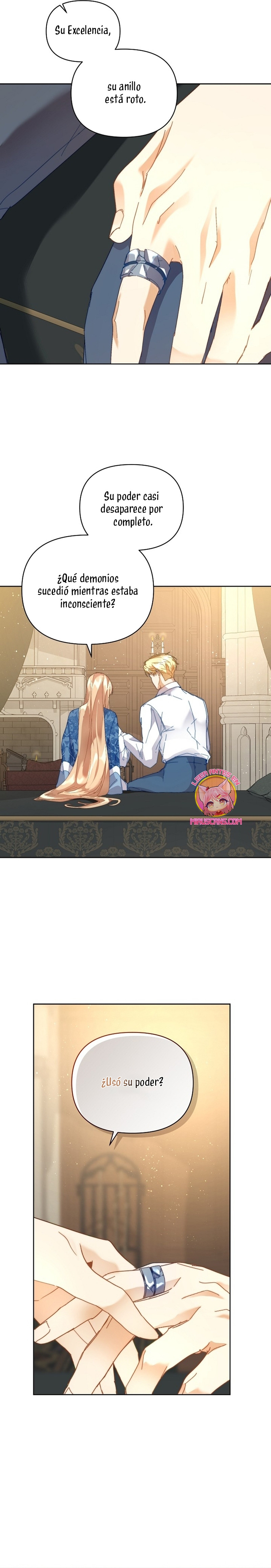 ¡Soy La Niñera Del Protagonista Masculino Villano! Capitulo 51 página 7