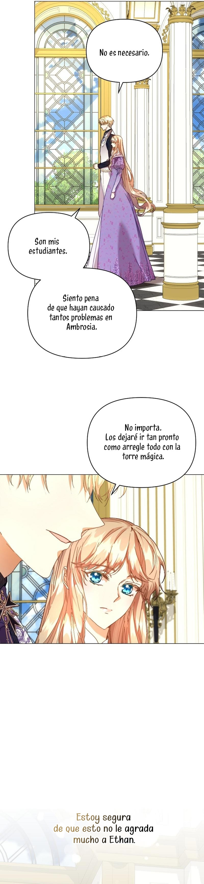 ¡Soy La Niñera Del Protagonista Masculino Villano! Capitulo 52 página 28