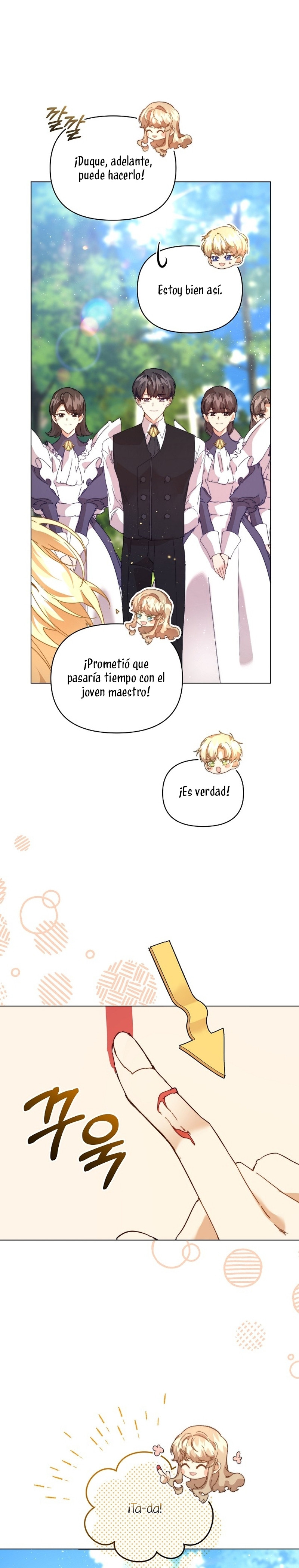 ¡Soy La Niñera Del Protagonista Masculino Villano! Capitulo 53 página 3