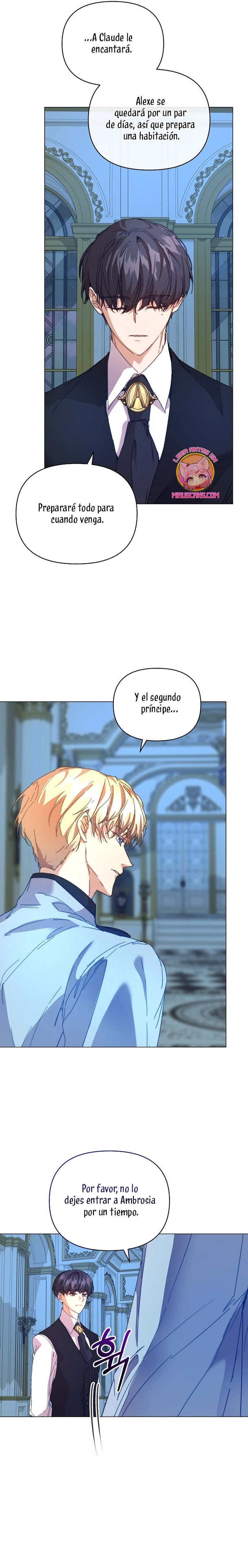 ¡Soy La Niñera Del Protagonista Masculino Villano! Capitulo 53 página 34