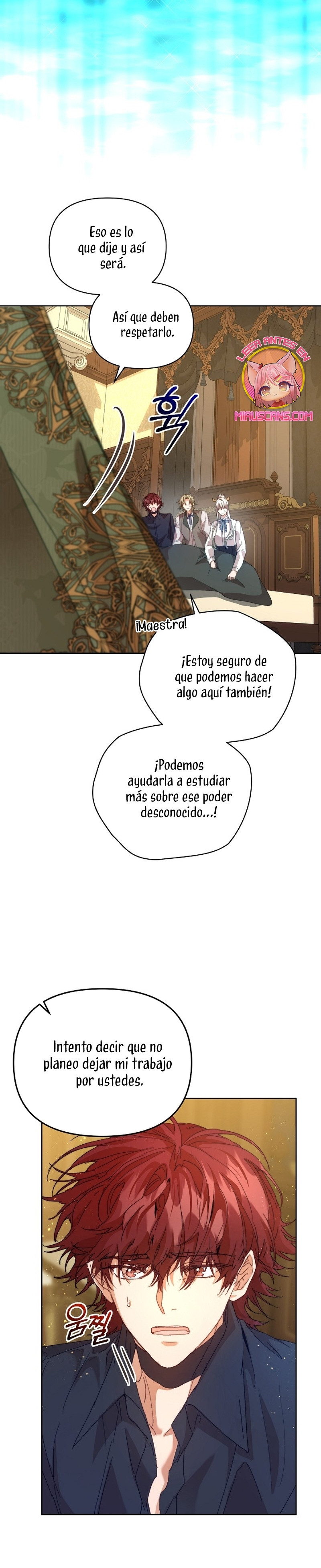 ¡Soy La Niñera Del Protagonista Masculino Villano! Capitulo 55 página 10