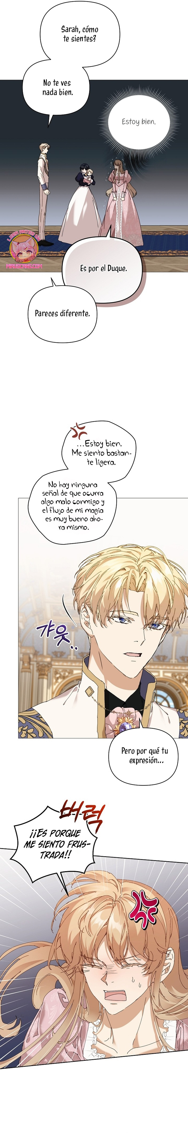 ¡Soy La Niñera Del Protagonista Masculino Villano! Capitulo 62 página 7