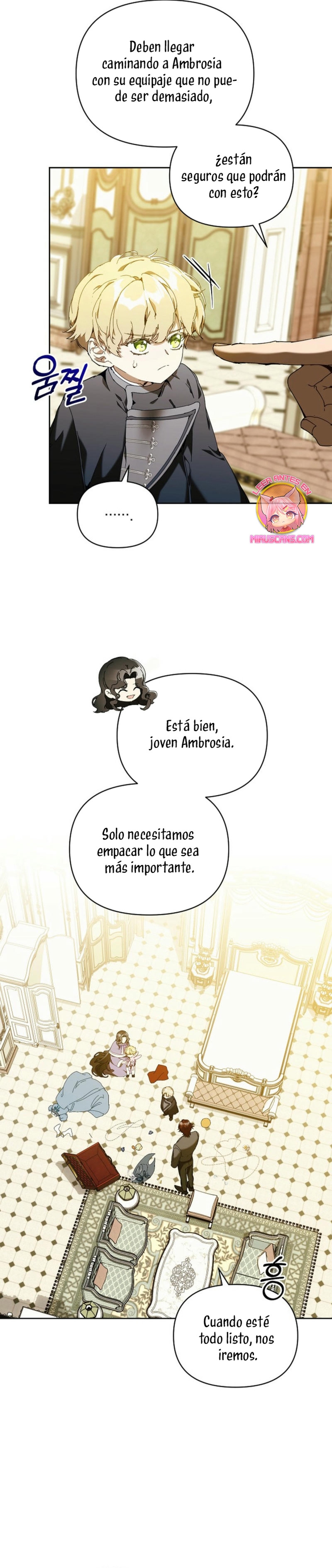 ¡Soy La Niñera Del Protagonista Masculino Villano! Capitulo 70 página 23