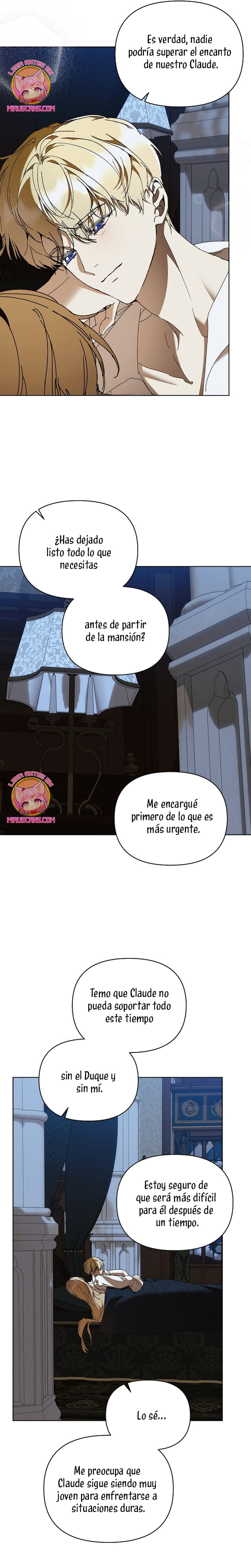 ¡Soy La Niñera Del Protagonista Masculino Villano! Capitulo 75 página 20