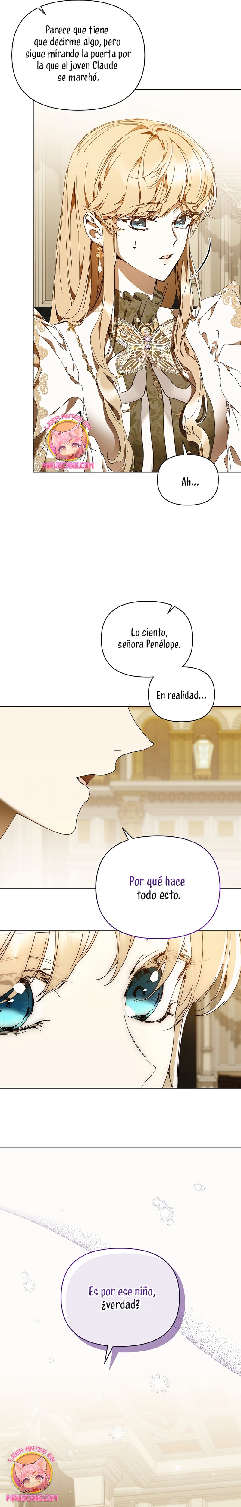 ¡Soy La Niñera Del Protagonista Masculino Villano! Capitulo 77 página 13